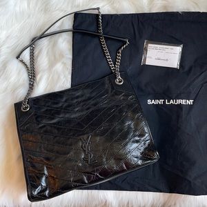 Authentic YSL Medium Niki Matelassé Shopper